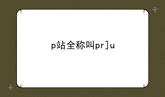 p站全称叫proumb怎么进~p站全称叫proumb电脑怎么进